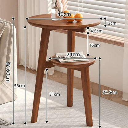 Modern Solid Wood Side Table