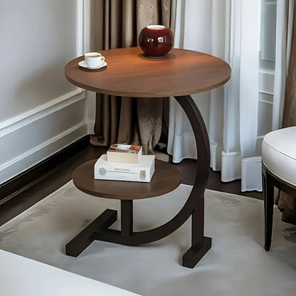 Expandable Double Layer Coffee Table