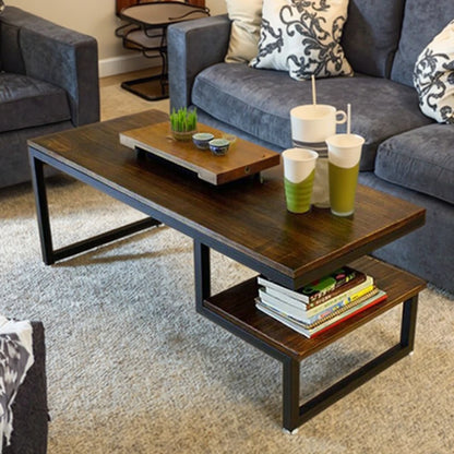 Industrial Iron Side Table