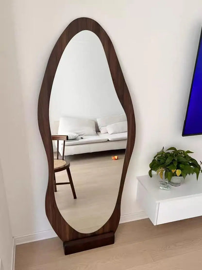 Irregular Full Length Floor Mirror