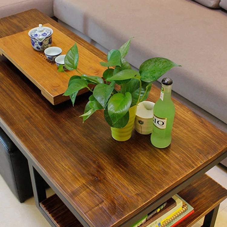 Industrial Iron Side Table