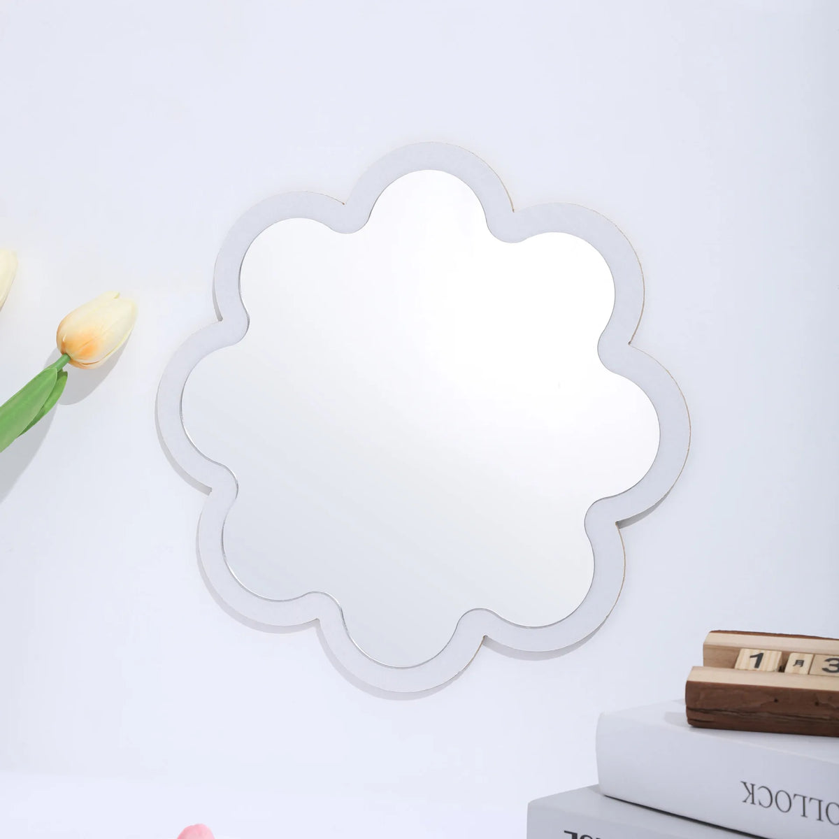 Wooden Acrylic Wall Mirror