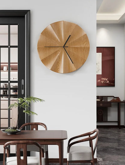 Modern Wooden Silent Wall Clock