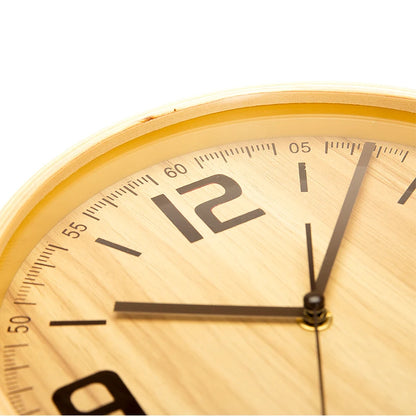 8-Inch Wooden Table & Wall Clock