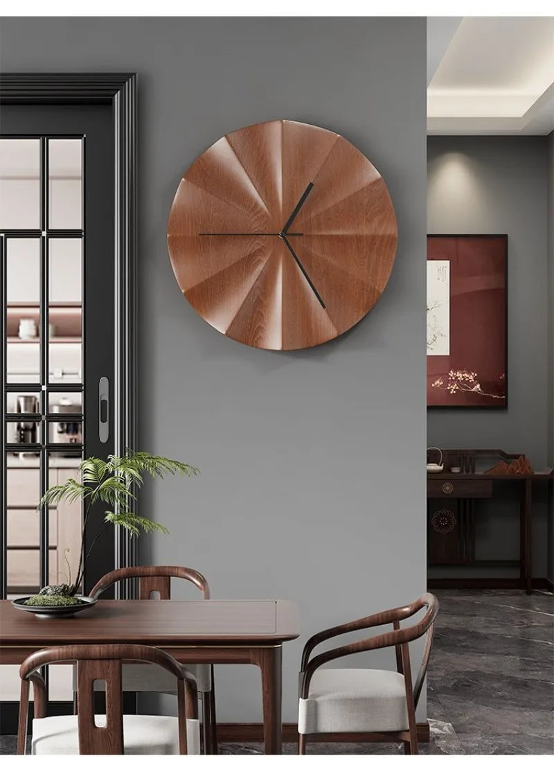 Modern Wooden Silent Wall Clock
