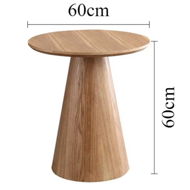 Nordic Round Wooden Coffee Table