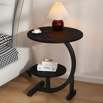 Expandable Double Layer Coffee Table
