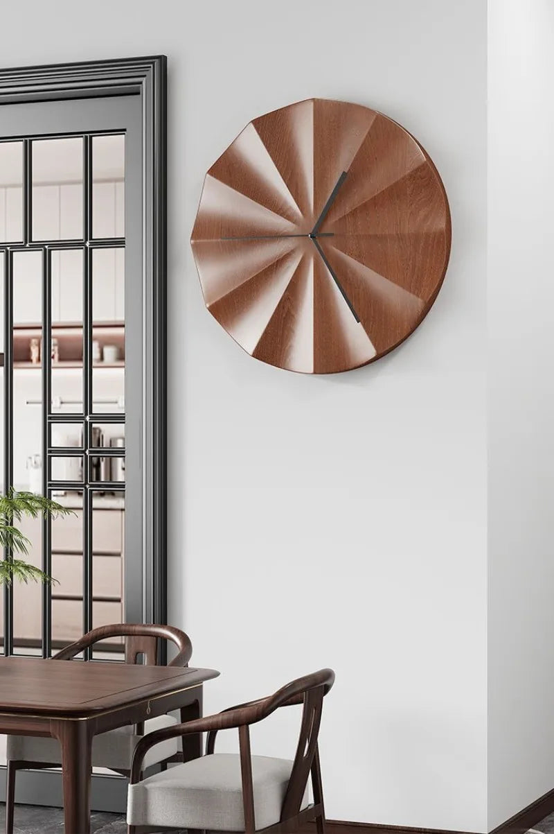 Modern Wooden Silent Wall Clock