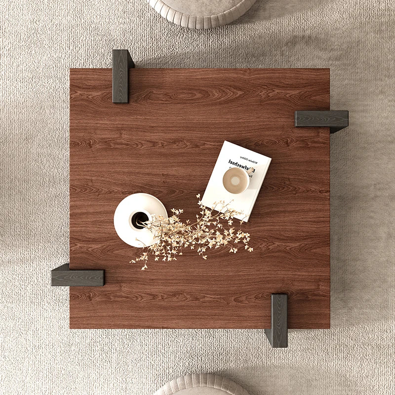 Nordic Rectangular Wood Coffee Table