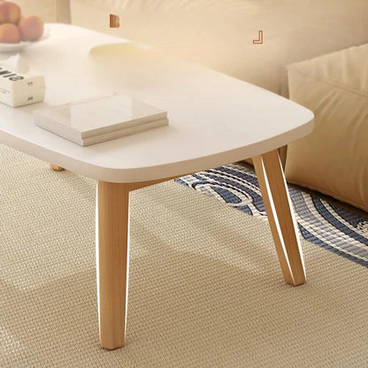 Foldable Solid Wood Coffee Table