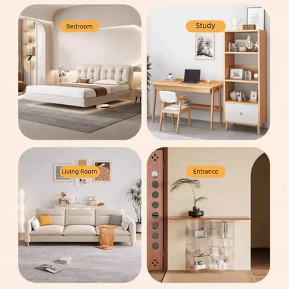 Wooden Wall Mounted Storage Shelf