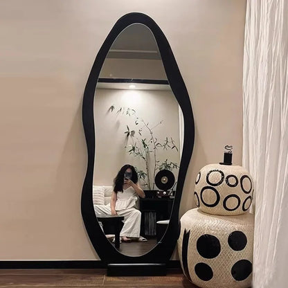 Irregular Full Length Floor Mirror