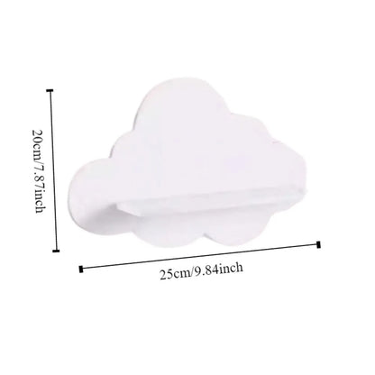 Modern Cloud Wooden Wall Shelf