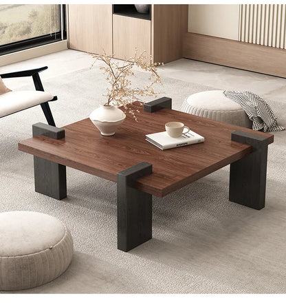 Nordic Rectangular Wood Coffee Table