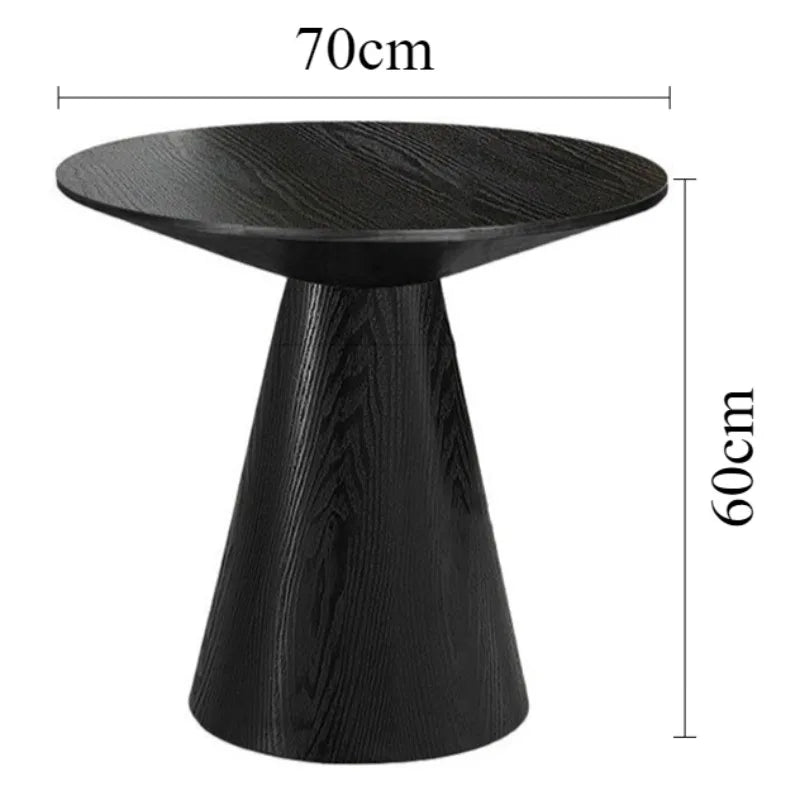 Nordic Round Wooden Coffee Table