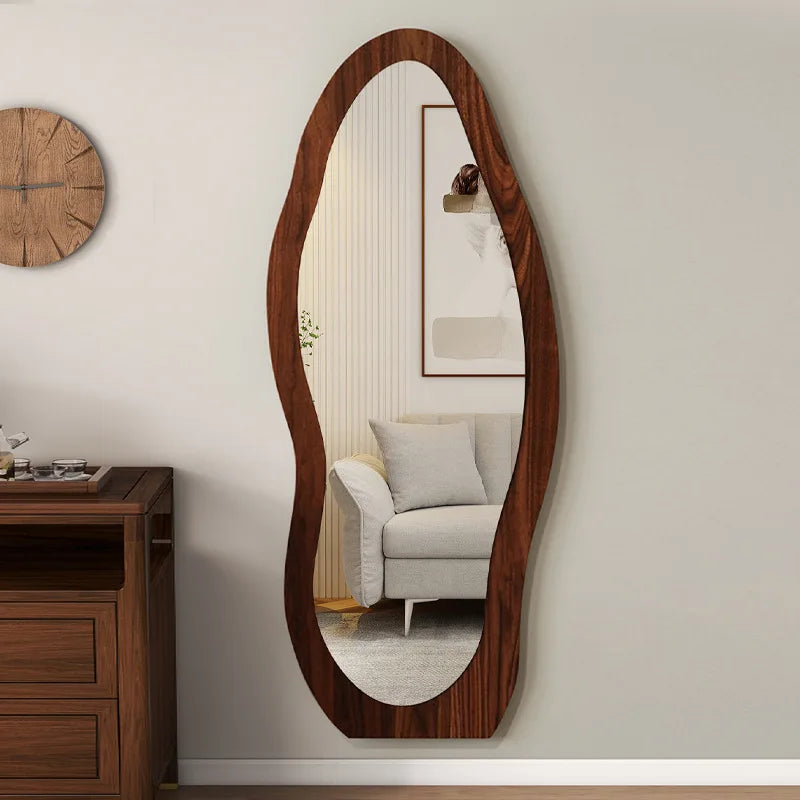 Irregular Full Length Floor Mirror