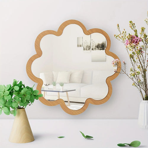 Wooden Acrylic Wall Mirror