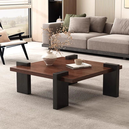 Nordic Rectangular Wood Coffee Table