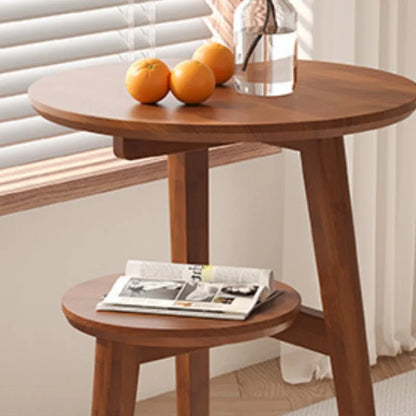Modern Solid Wood Side Table