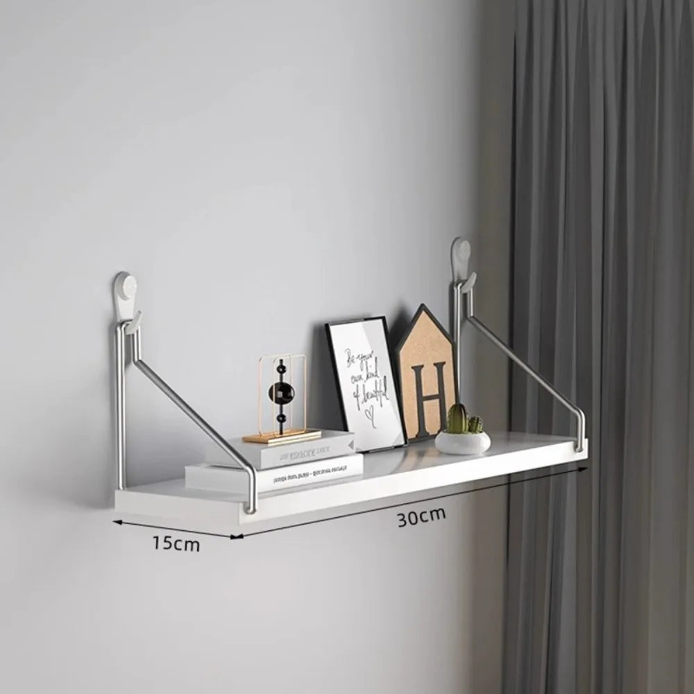 Wooden Wall Mounted Storage Shelf