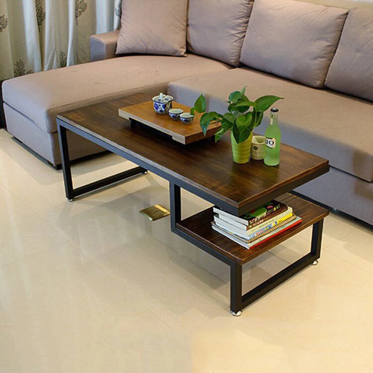Industrial Iron Side Table