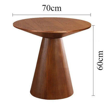 Nordic Round Wooden Coffee Table