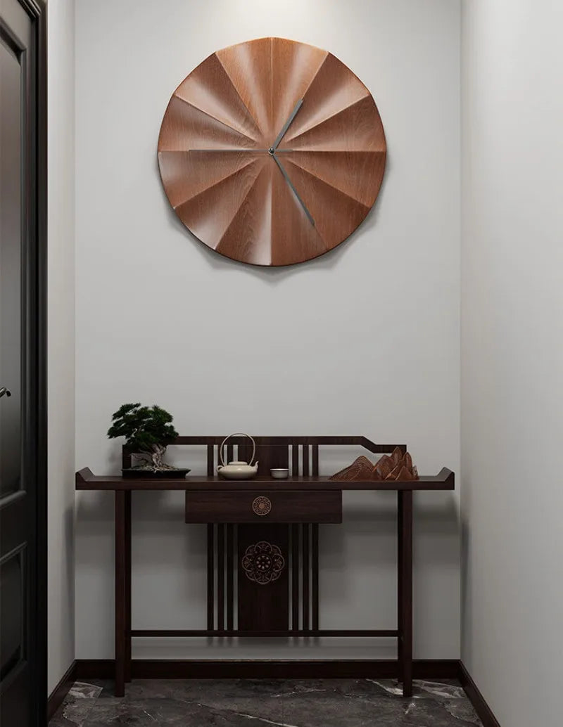 Modern Wooden Silent Wall Clock