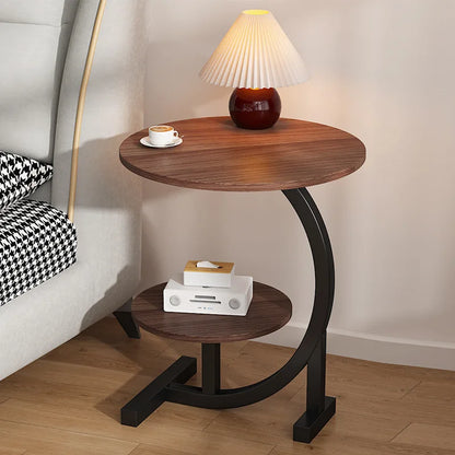 Expandable Double Layer Coffee Table
