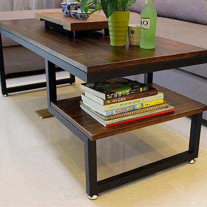 Industrial Iron Side Table