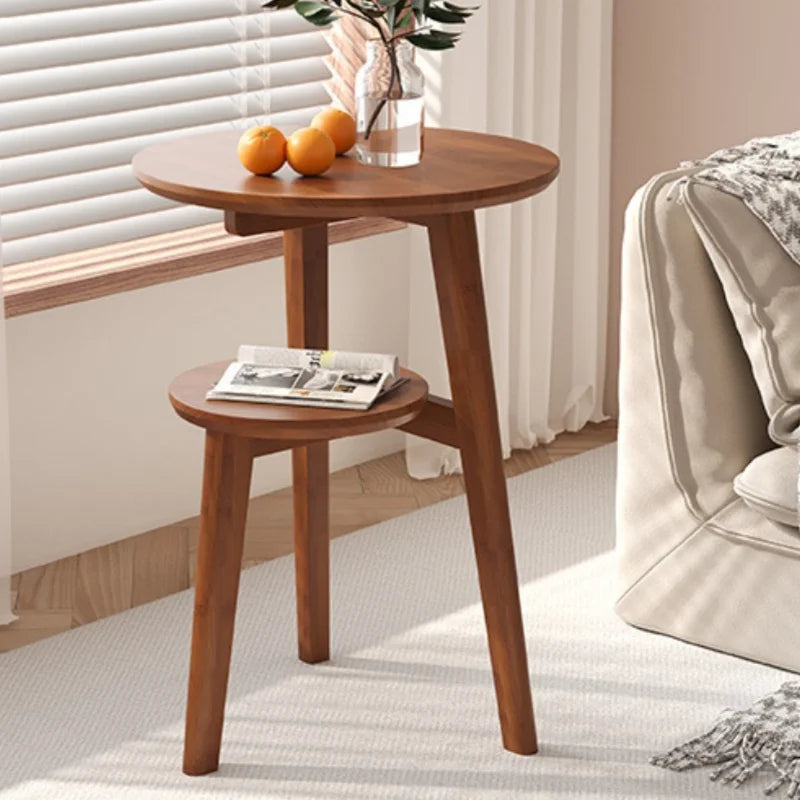 Modern Solid Wood Side Table