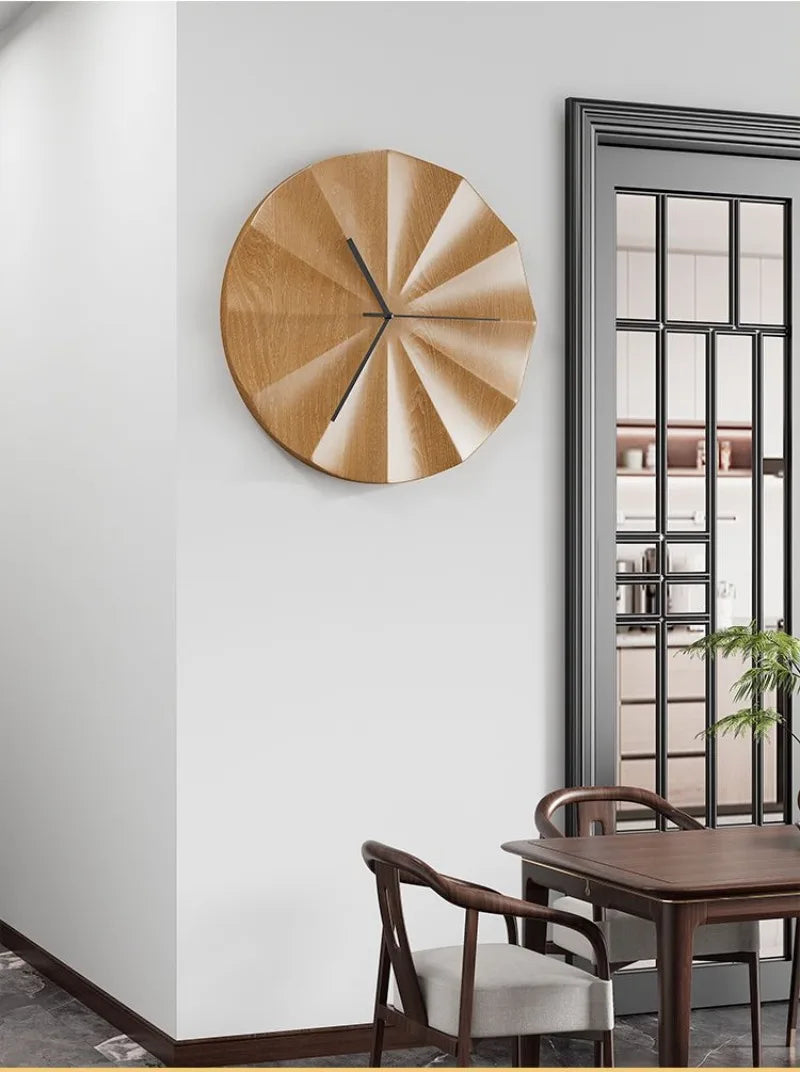 Modern Wooden Silent Wall Clock