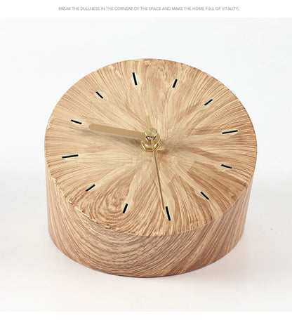 Modern Solid Wood Table Clock