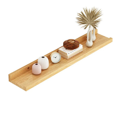 Minimalist Wood Display Shelf