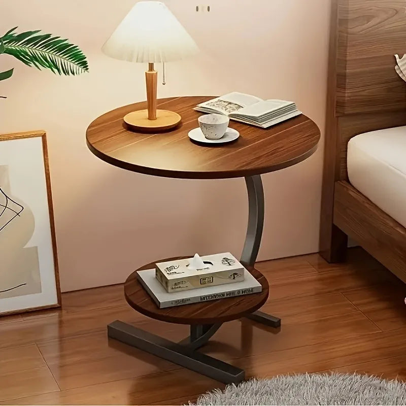 Expandable Double Layer Coffee Table