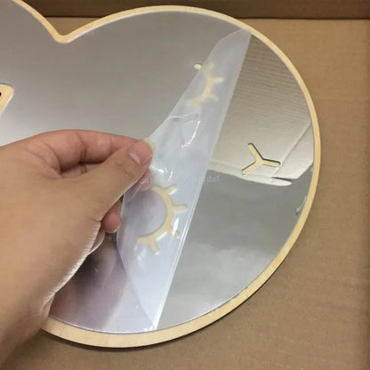 Cute Wooden Animal Wall Mirror