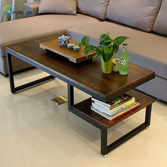 Industrial Iron Side Table