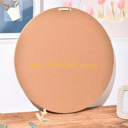 Handwoven Farmhouse Wall Mirror