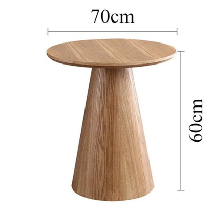 Nordic Round Wooden Coffee Table