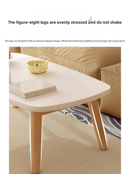 Foldable Solid Wood Coffee Table