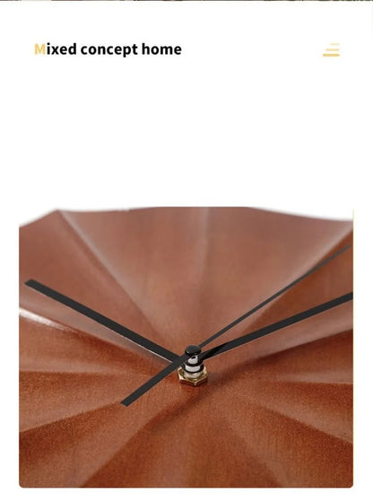Modern Wooden Silent Wall Clock