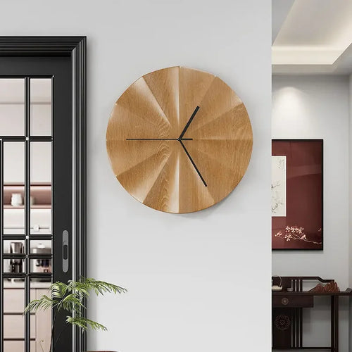 Modern Wooden Silent Wall Clock