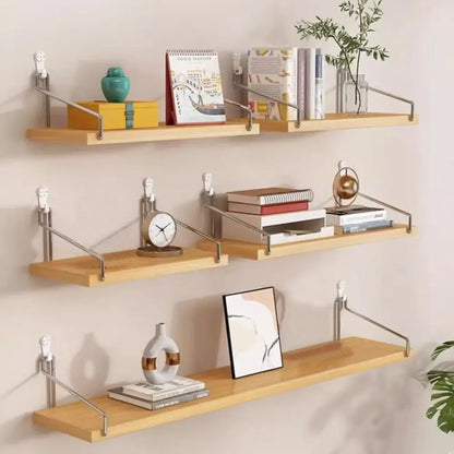 Wooden Wall Mounted Storage Shelf