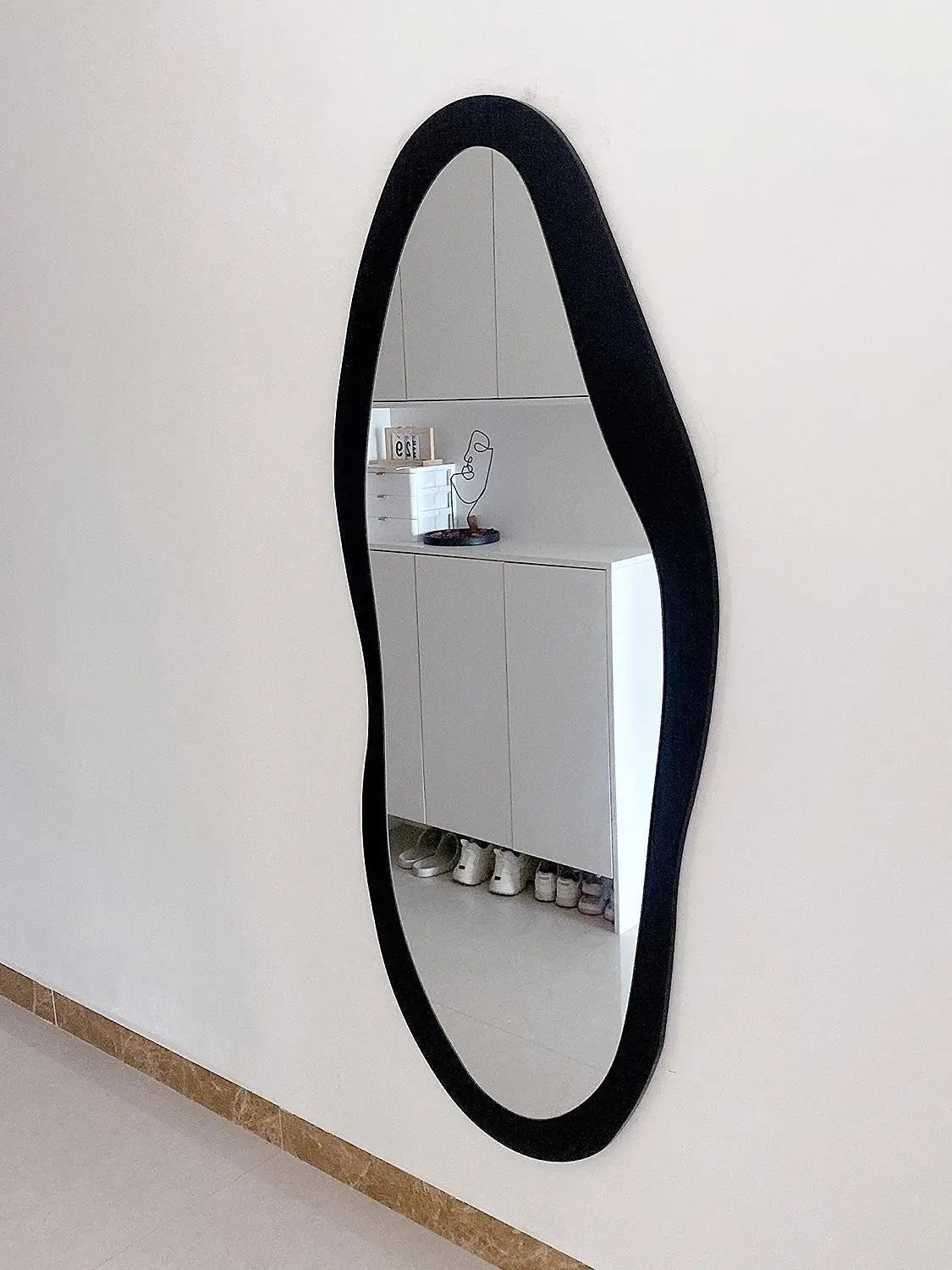 Irregular Full Length Floor Mirror