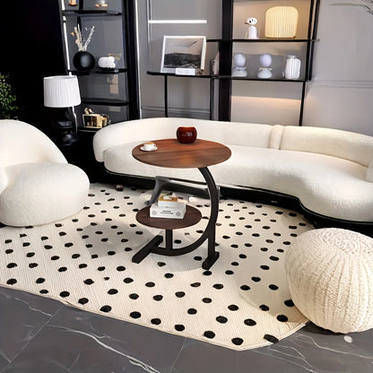 Expandable Double Layer Coffee Table