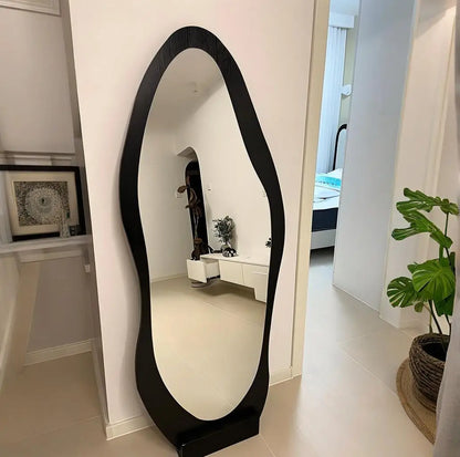 Irregular Full Length Floor Mirror