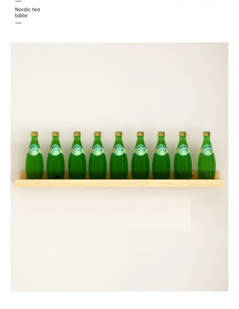 Minimalist Wood Display Shelf