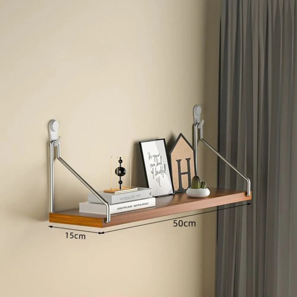 Wooden Wall Mounted Storage Shelf