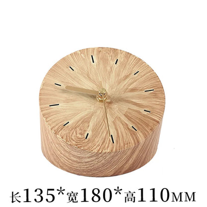 Modern Solid Wood Table Clock