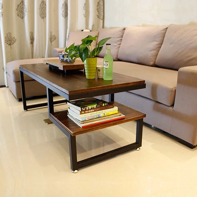 Industrial Iron Side Table