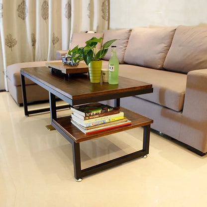 Industrial Iron Side Table